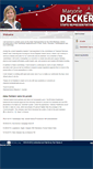 Mobile Screenshot of decker4rep.com